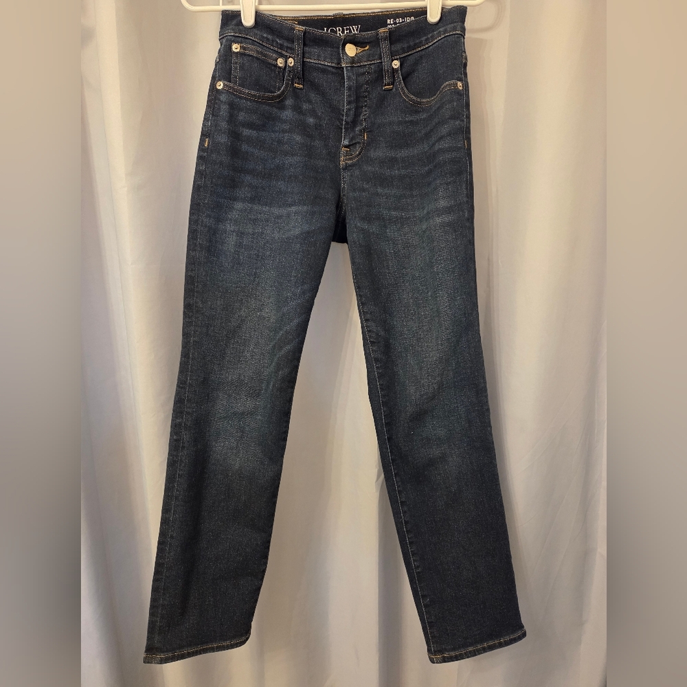 J. Crew Mid-rise Slim Straight Jean